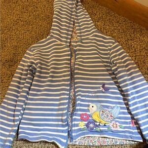 JoJo Maman Bebe Floral reversible jacket